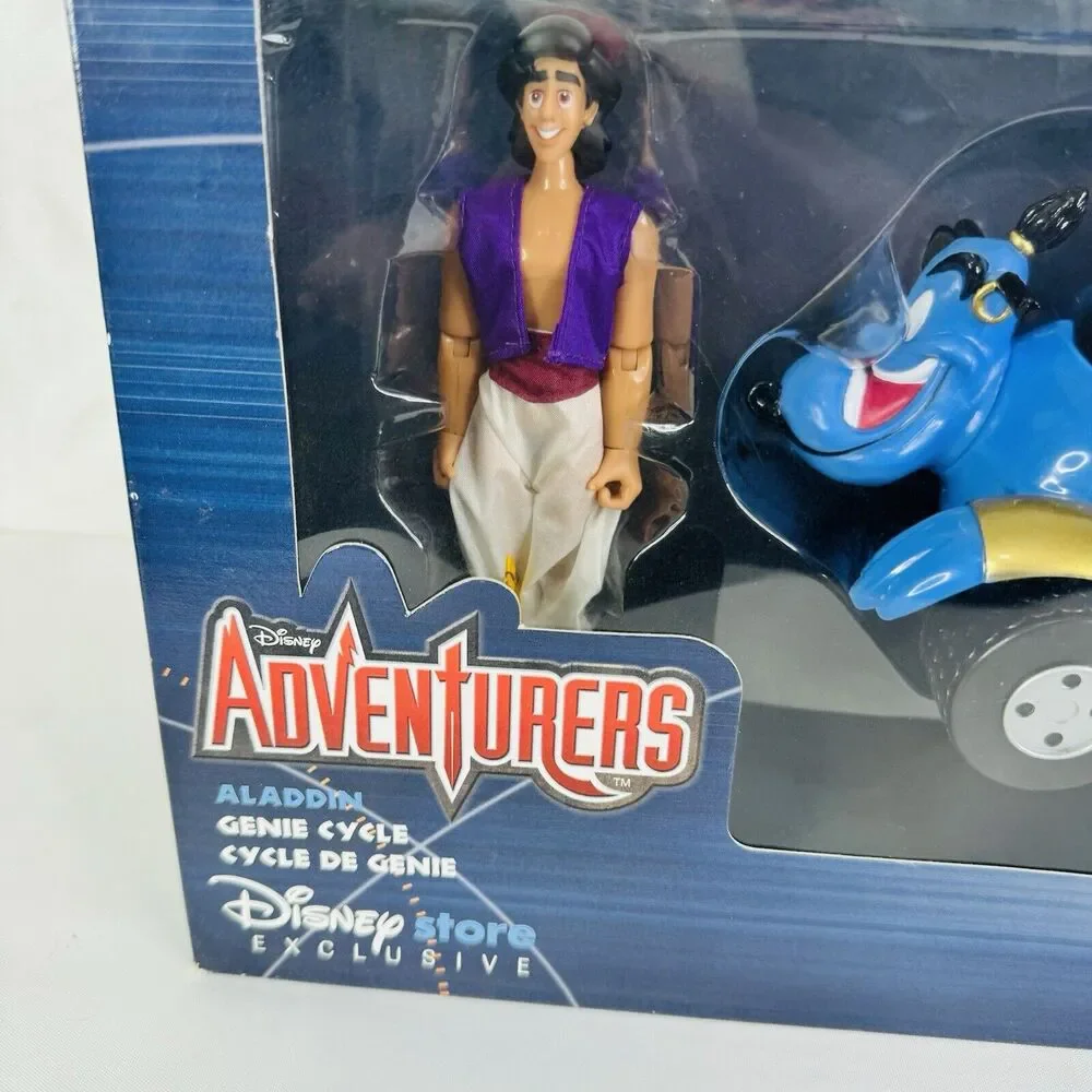 Disney Adventurers Aladdin‎ Genie Cycle Disney Store Exclusive 1999